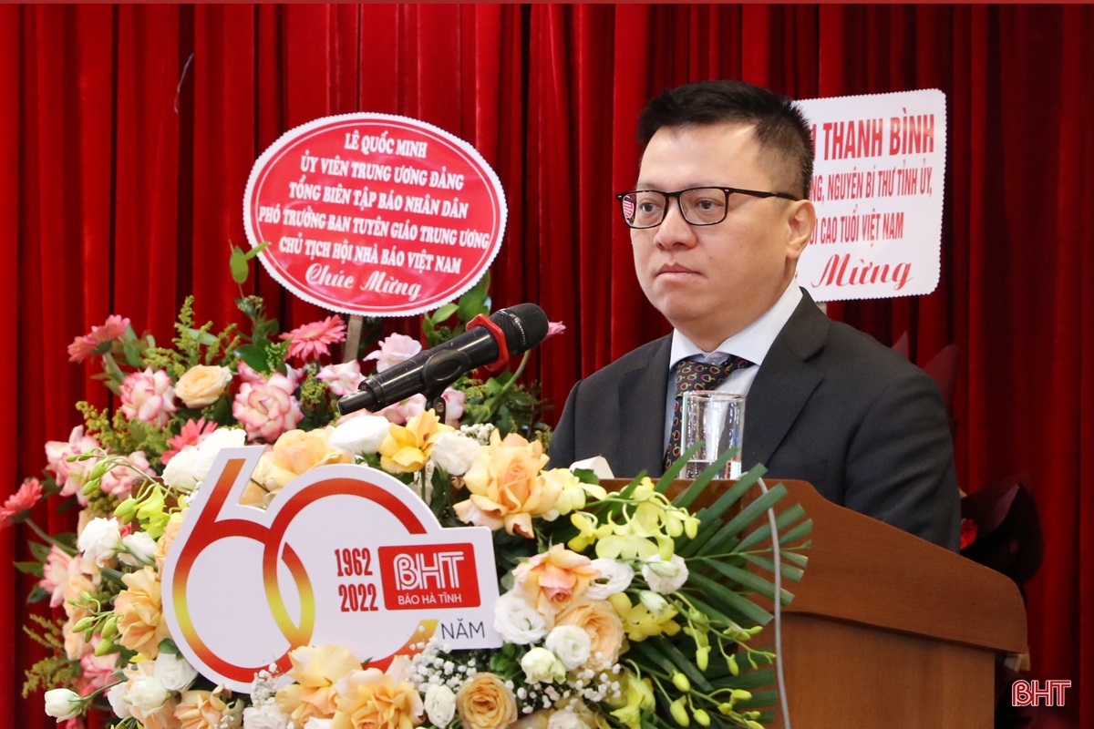 Báo Hà Tĩnh long trọng kỷ niệm 60 năm ngày ra số đầu