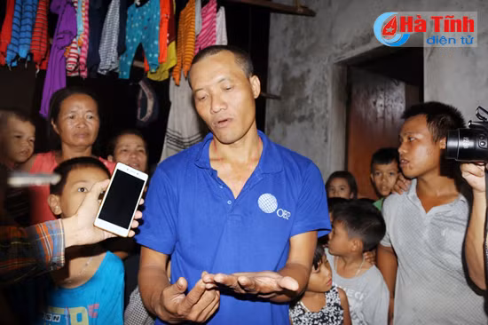 niem vui tot cung cua 2 thuyen vien ha tinh khi ve den que nha