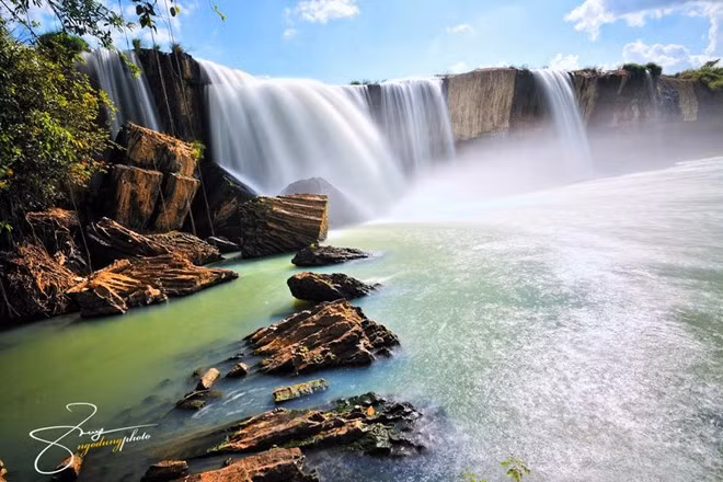 3 thac nuoc dep nhu mo o viet nam