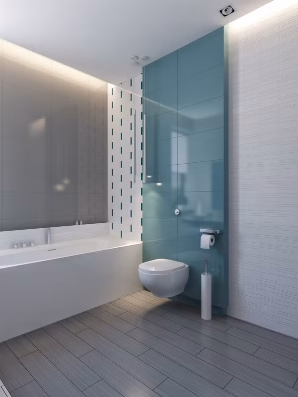 Ngôi nhà hiện đại sử dụng nội thất dạng hình học độc đáo