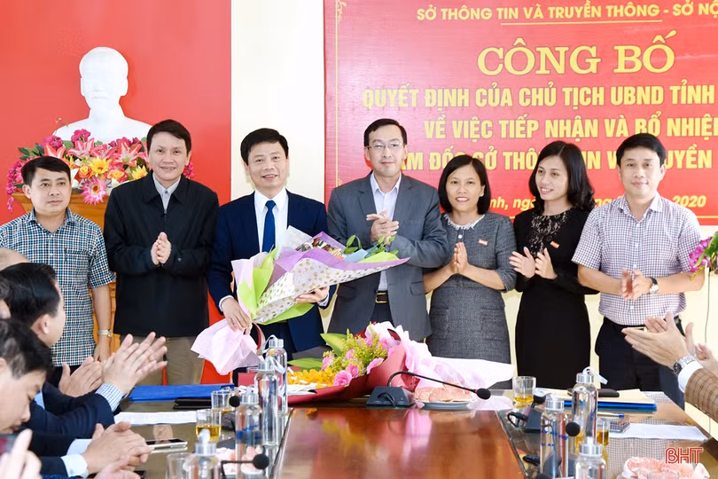 Phó Tổng Biên tập Báo Hà Tĩnh giữ chức Giám đốc Sở Thông tin & Truyền thông