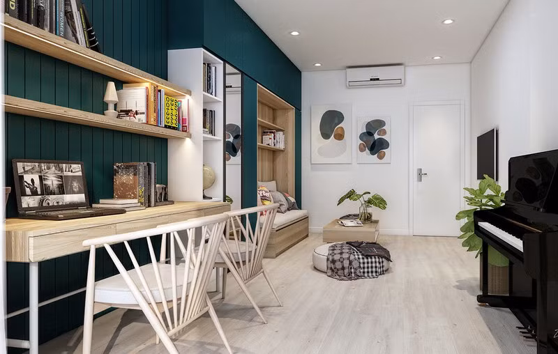 Nhà 80 mét vuông sắp xếp tiện nghi khiến nhiều người ao ước