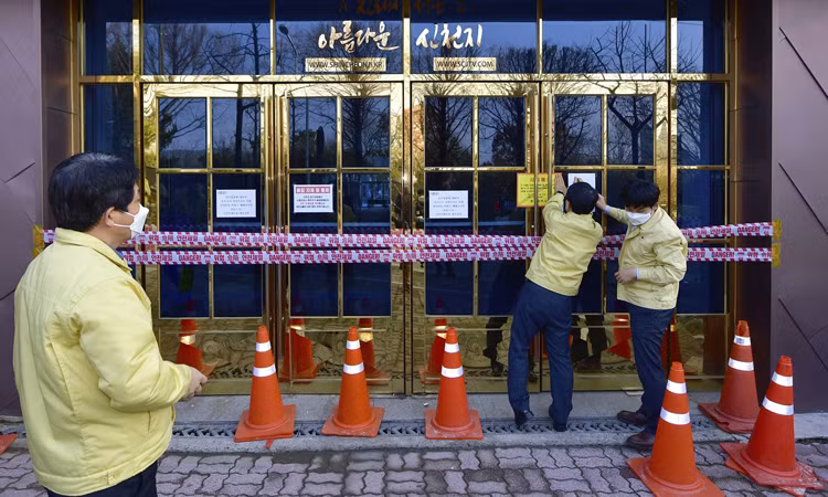 Số người nhiễm Covid-19 ở Hàn Quốc lên xấp xỉ 3.000