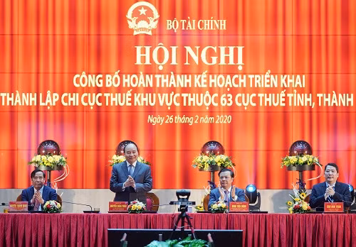Ngành Thuế hoàn thành kế hoạch thành lập chi cục thuế khu vực