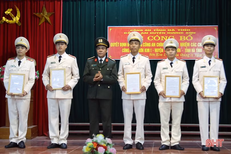 Hết quý I/2020, chính quy hóa lực lượng công an xã ở Hà Tĩnh