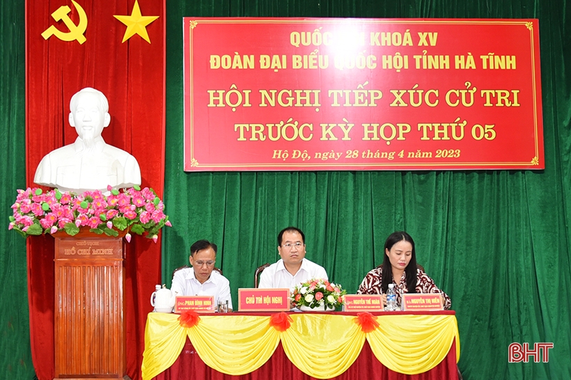Cử tri Lộc Hà mong có thêm chính sách hỗ trợ xây dựng nông thôn mới