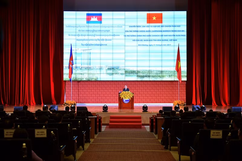 quan he tot dep ben vung viet nam campuchia mai mai nhu dong mekong noi lien hai nuoc