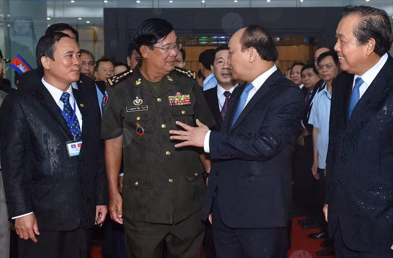 quan he tot dep ben vung viet nam campuchia mai mai nhu dong mekong noi lien hai nuoc