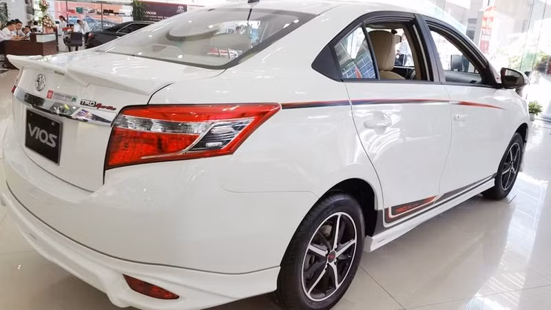 anh thuc te toyota vios trd 2017 gia 644 trieu vua ban o vn