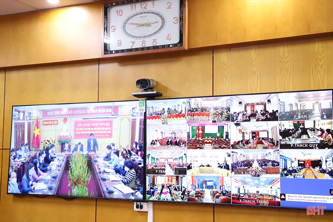 Đại biểu Quốc hội và HĐND tỉnh tiếp thu các kiến nghị, đề xuất của cử tri TP Hà Tĩnh