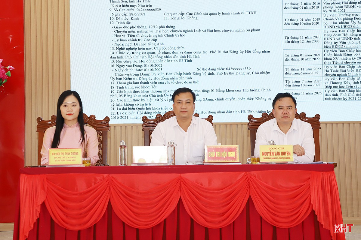 Chủ trì hội nghị.