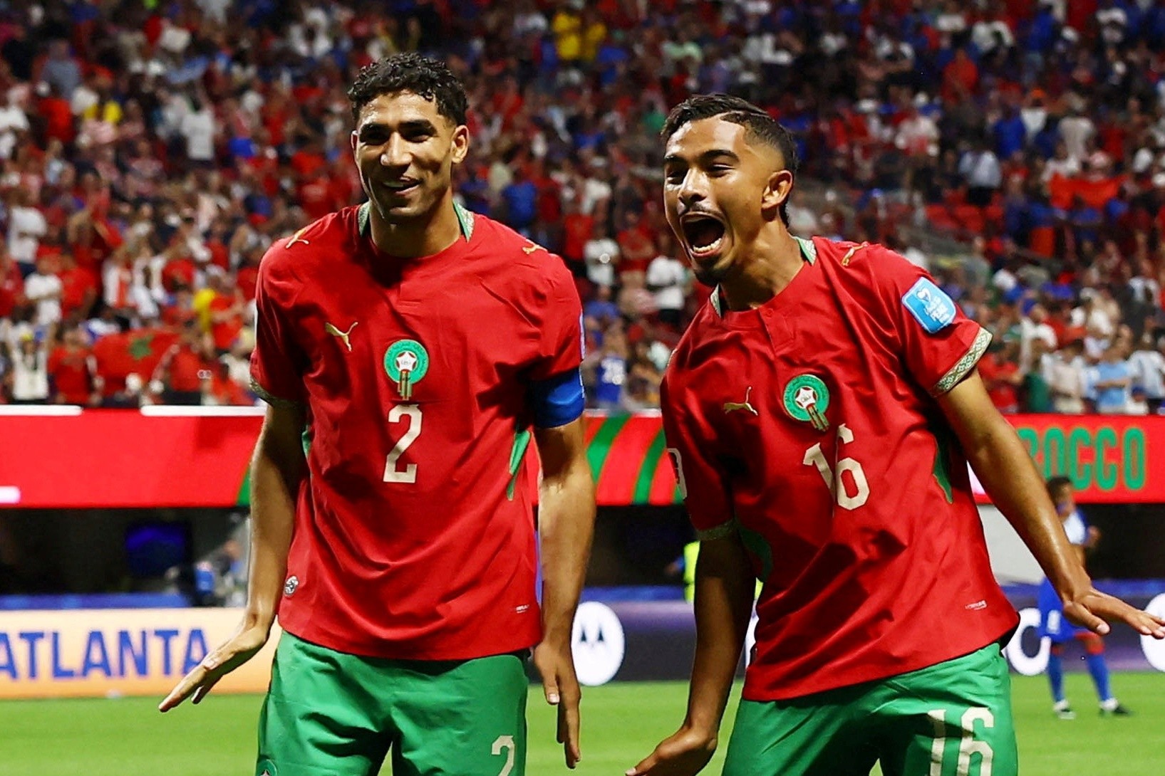 6. Đại diện châu Phi tiếp tục chứng minh vị thế sau kỳ tích ở World Cup 2022. Morocco vượt qua Hà Lan trên chấm luân lưu và đả bại Canada để vào tứ kết khi sở hữu tập thể giàu sức chiến đấu. Tuy nhiên, màn trình diễn của họ chưa thật sự thuyết phục, đặc biệt khi sắp phải đối đầu tuyển Pháp.