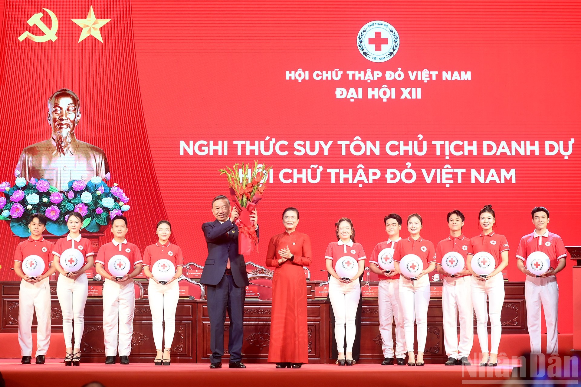 Tổng Bí thư, Chủ tịch nước Tô Lâm giữ cương vị Chủ tịch danh dự Hội Chữ thập đỏ Việt Nam nhiệm kỳ 2026-2031.
