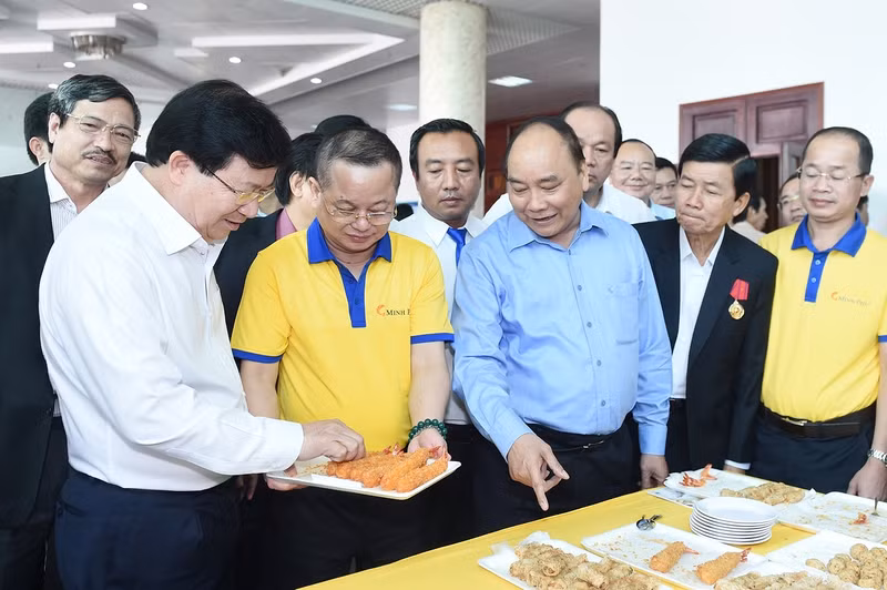 thu tuong neu khat vong ve mot cong xuong san xuat tom cua the gioi