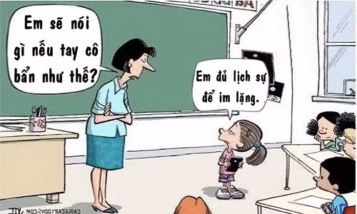 co giao dung hinh truoc loi dap tra cua hoc tro