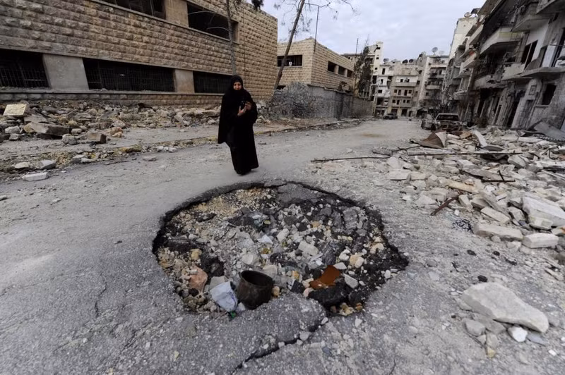 photo aleppo yen binh sau giai phong