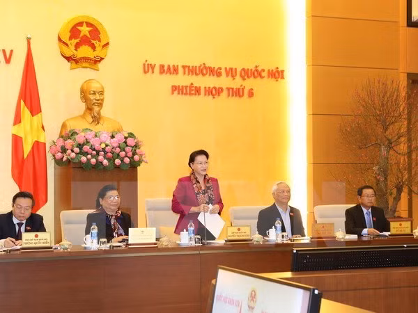 Ủy ban Thường vụ Quốc hội tiến hành 10 phiên họp trong năm 2017 ảnh 1 uy ban thuong vu quoc hoi tien hanh 10 phien hop trong nam 2017