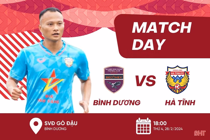 Link xem trực tiếp Becamex Bình Dương vs Hồng Lĩnh Hà Tĩnh