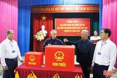 Vận hành thử quy trình bầu cử trước "giờ G"