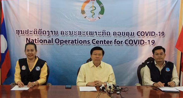 Lào ghi nhận 2 ca nhiễm mới Covid-19 trong cộng đồng tại Thủ đô Vientiane