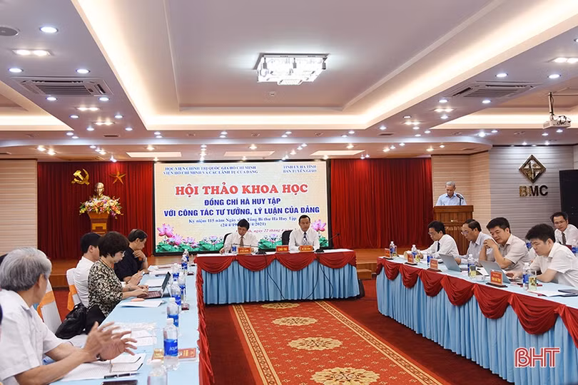 Noi gương Tổng Bí thư Hà Huy Tập, Hà Tĩnh quyết tâm làm tốt công tác giáo dục chính trị, tư tưởng