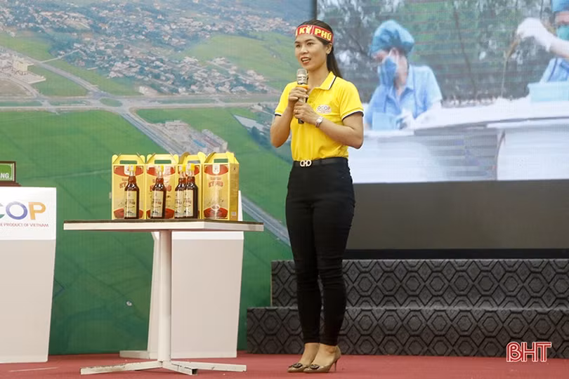 Đội xã Kỳ Châu, Kỳ Đồng đạt giải nhất cuộc thi “OCOP là gì?”