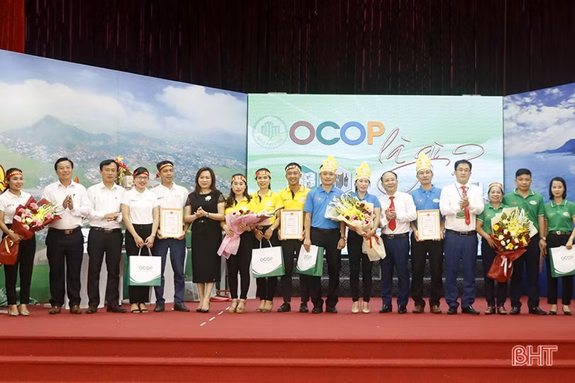 Đội xã Kỳ Châu, Kỳ Đồng đạt giải nhất cuộc thi “OCOP là gì?”