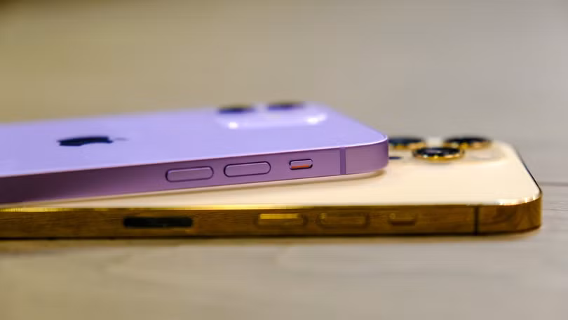 Ảnh chi tiết iPhone 12 phiên bản màu tím