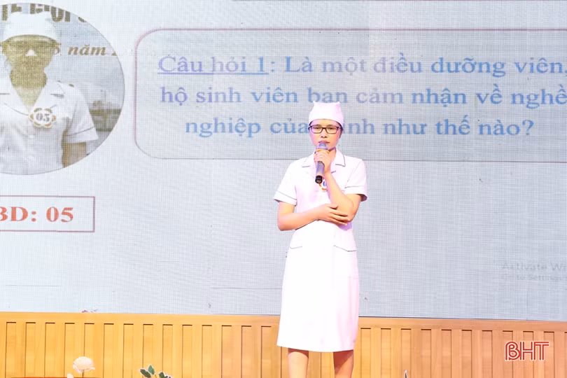 Trung tâm Y tế Hương Sơn nhất Hội thi Điều dưỡng - Hộ sinh trạm y tế giỏi cấp tỉnh