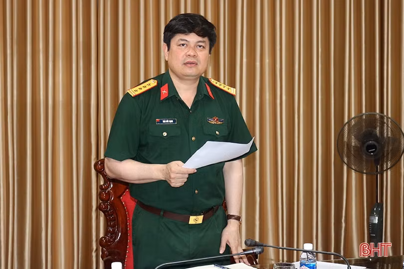 Kiểm tra công tác tuyên truyền đặc biệt tại Bộ CHQS tỉnh Hà Tĩnh