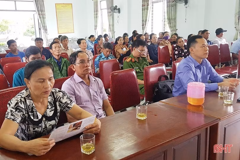 Trợ giúp pháp lý, tư vấn pháp luật cho người dân huyện Kỳ Anh