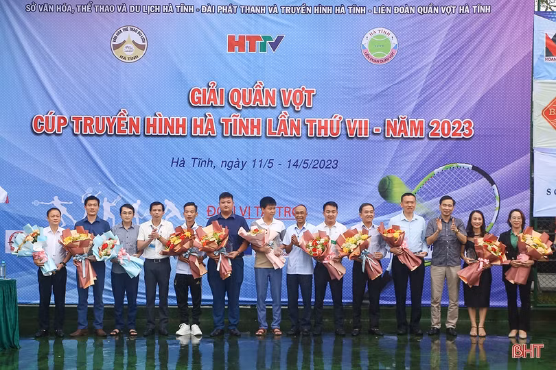Khởi tranh Giải Quần vợt Cúp Truyền hình Hà Tĩnh năm 2023