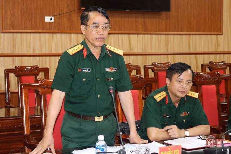 Kiểm tra công tác tuyên truyền đặc biệt tại Bộ CHQS tỉnh Hà Tĩnh