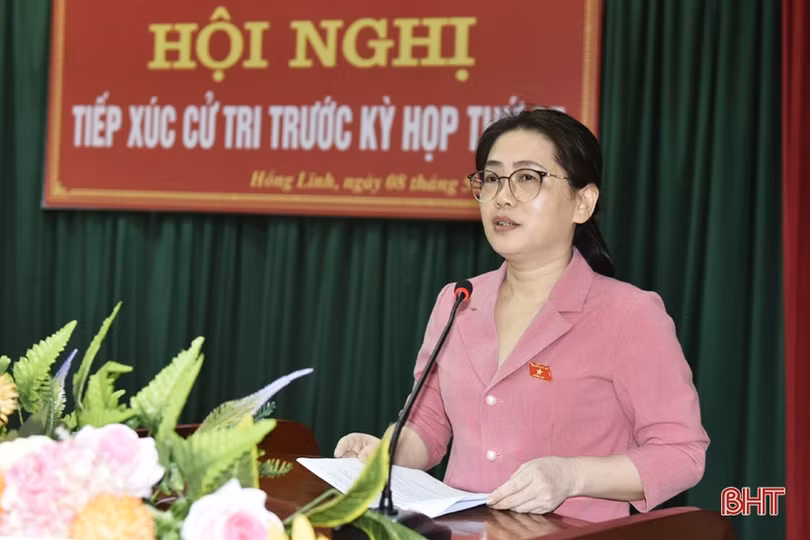 Cử tri TX Hồng Lĩnh đề nghị tăng cường đấu tranh, phòng chống tham nhũng 