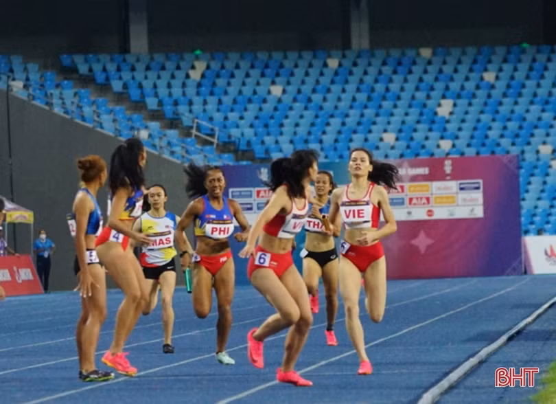 Nữ VĐV điền kinh Hà Tĩnh giành “vàng” tại SEA Games 32
