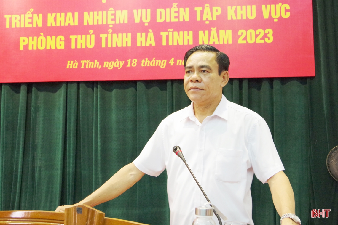 Nỗ lực hoàn thành xuất sắc nhiệm vụ diễn tập khu vực phòng thủ tỉnh Hà Tĩnh