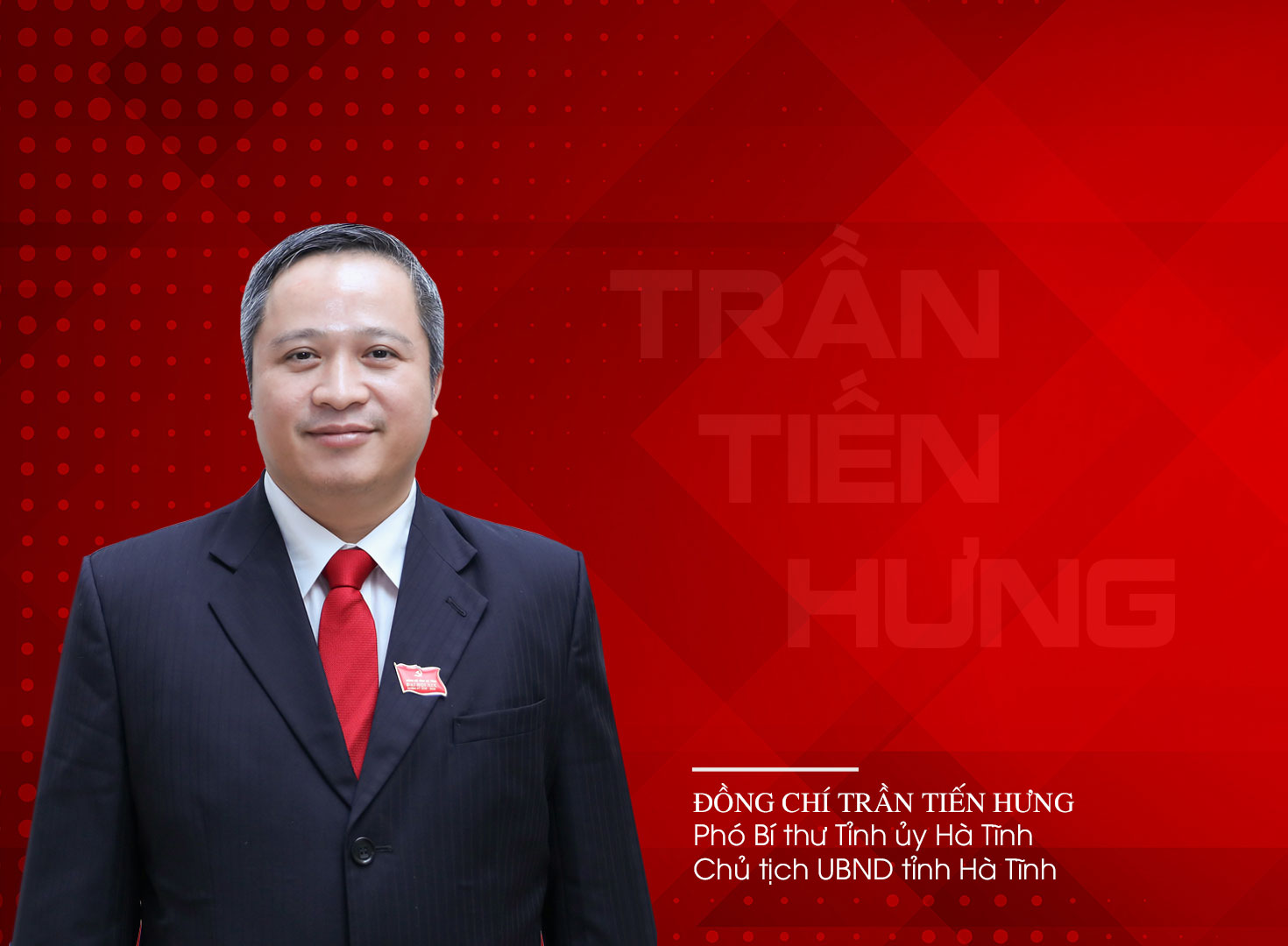 Chân dung các Ủy viên Ban Thường vụ Tỉnh ủy Hà Tĩnh nhiệm kỳ 2020-2025