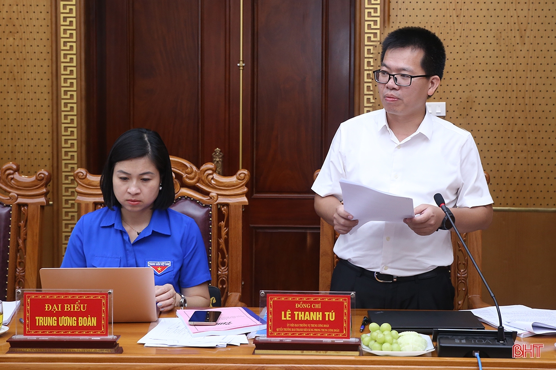Tổ chức Đại hội Đoàn TNCS Hồ Chí Minh tỉnh Hà Tĩnh khoa học, đổi mới, thể hiện khí thế tuổi trẻ