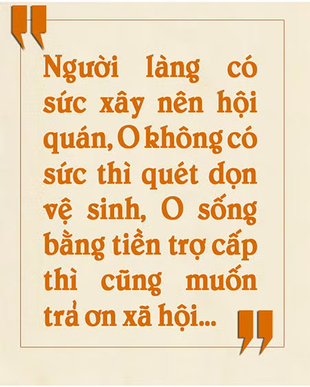 Việc tử tế của o Tân