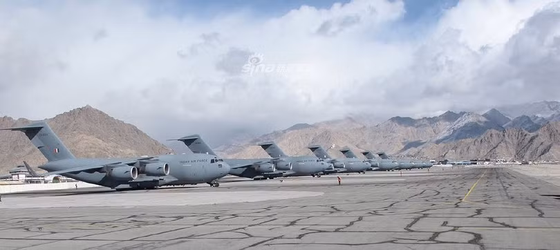 Ấn Độ gây choáng cho Trung Quốc khi đưa được phi đội C-17 lên địa bàn chiến lược