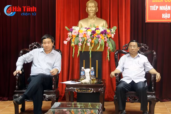 cac doanh nghiep trung uong trao hon 4 1 ty ho tro dong bao ha tinh