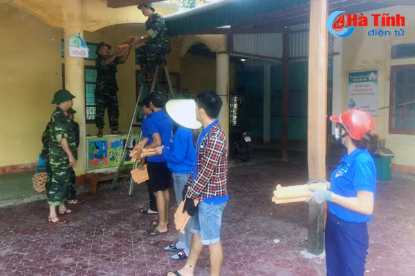 chung tay khac phuc hau qua con bao so 10
