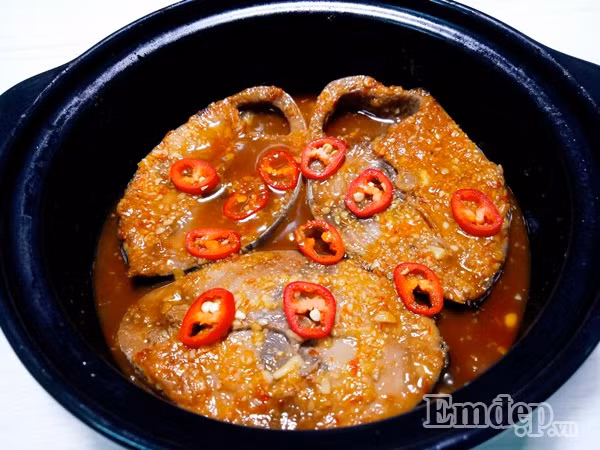 ca ngu kho nuoc mia ngot thom dam da cho bua com chieu doan tu