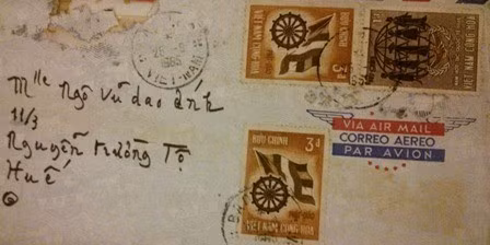 BìThư Trịnh Công Sơn gửi Dao Ánh tháng 9/1965 được Dao Ánh lưu giữ cẩn thận gần 50 năm qua.