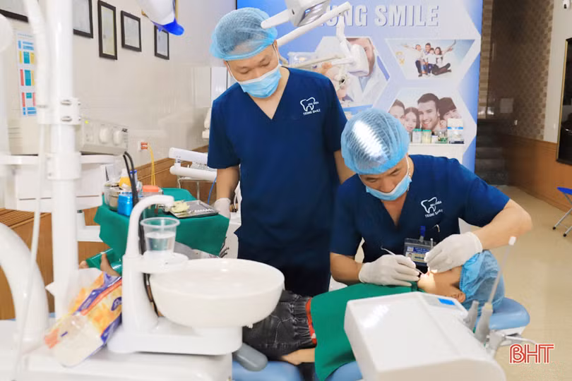 Phòng khám Nha khoa Trung Smile tại huyện Hương Sơn đi vào hoạt động