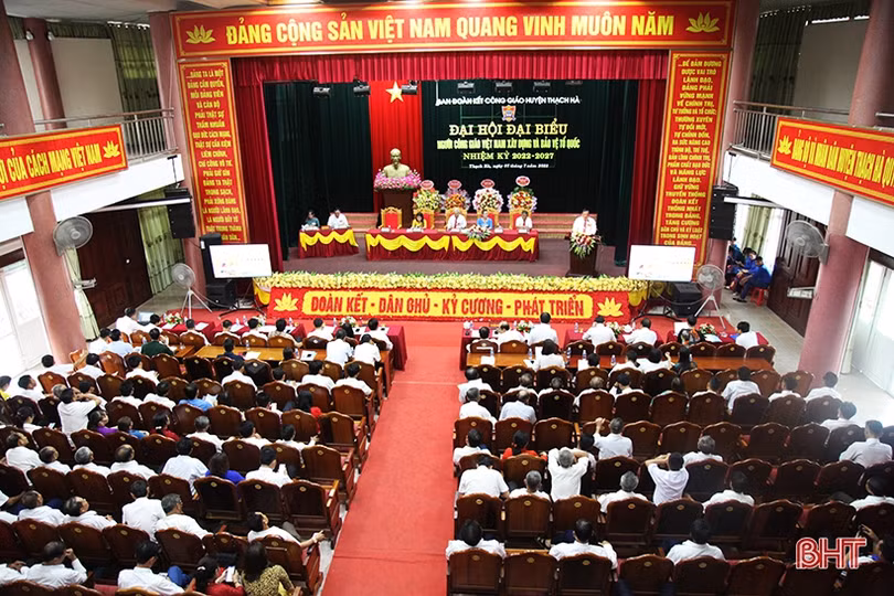 Người Công giáo huyện Thạch Hà tích cực đóng góp xây dựng và bảo vệ Tổ quốc