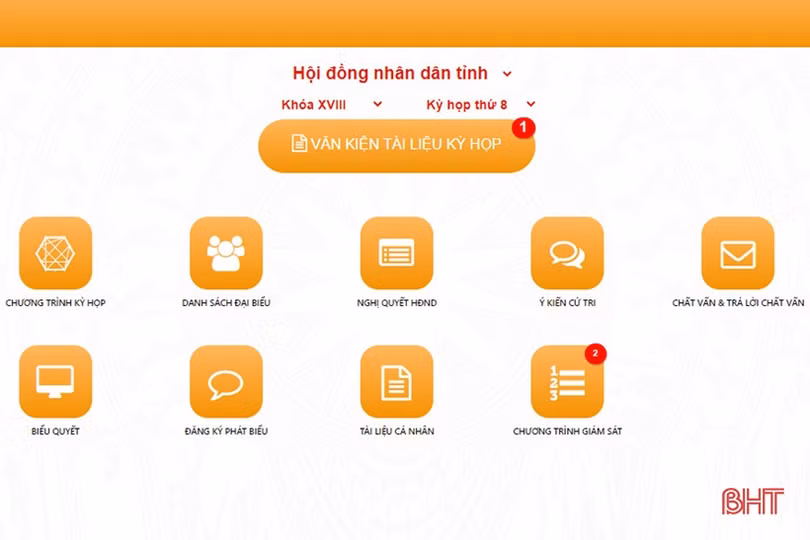 HĐND tỉnh Hà Tĩnh bắt đầu “kỳ họp không giấy” từ Kỳ họp thứ 8 tới