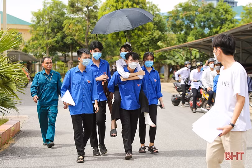 Ngày đầu thi tốt nghiệp THPT ở Hà Tĩnh: Không có thí sinh vi phạm quy chế