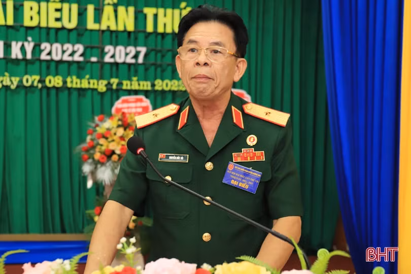 Ông Nguyễn Văn Thảo được bầu giữ chức Chủ tịch Hội CCB Hương Sơn