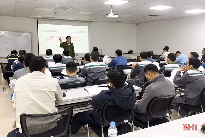 Giúp Nhà máy sản xuất Pin VinES chủ động phòng ngừa cháy nổ
